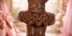 Chocolate Ballerina-flat milk chocolate