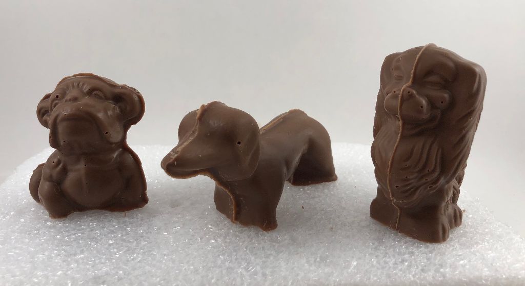 Dogs Solid Milk Chocolate Figures Fuller's Candies