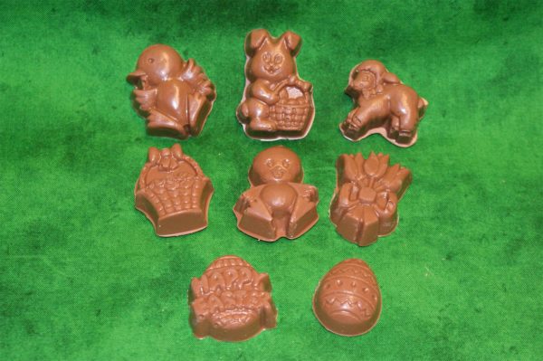 Seasonal Solid Chocolate Miniatures (Easter)